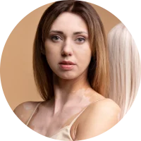 Cheveux colorés Blonds